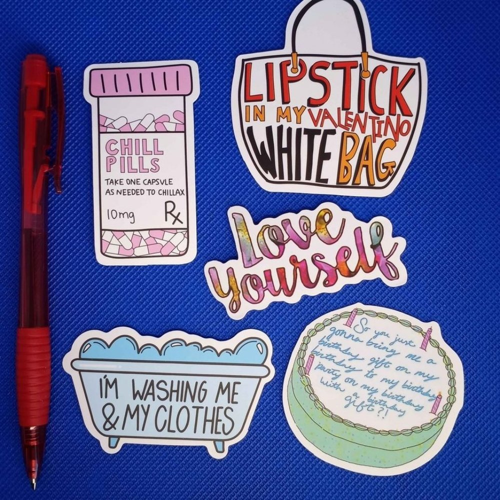 🪅Funny Sticker Mix 5 Pieces- Set 15🪅